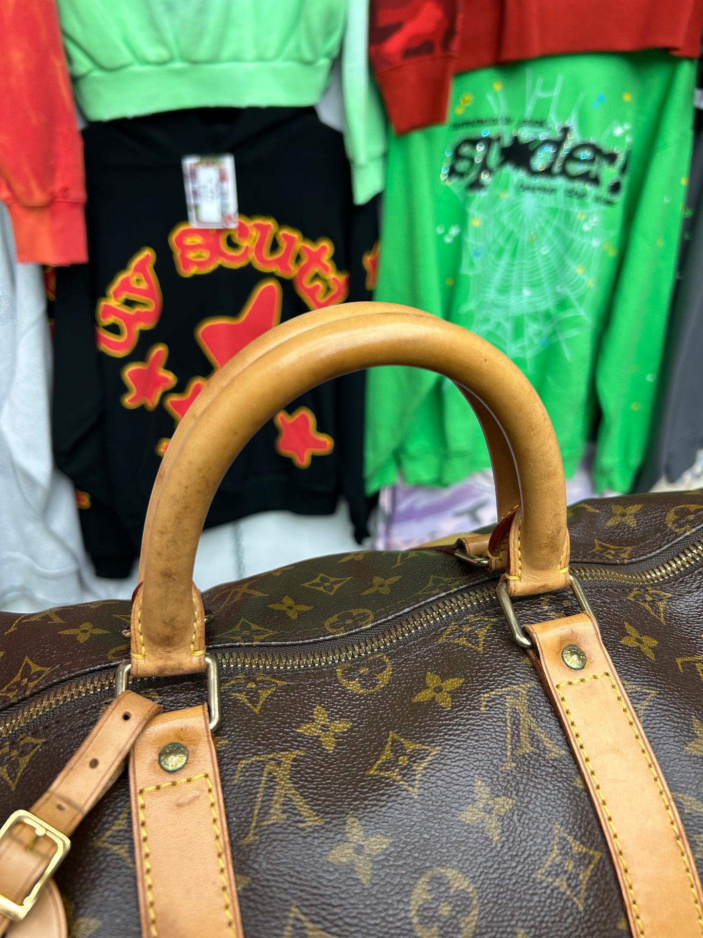 LOUIS VUITTON KEEP ALL 50 MONOGRAM DUFFLE (PRE-OWNED)