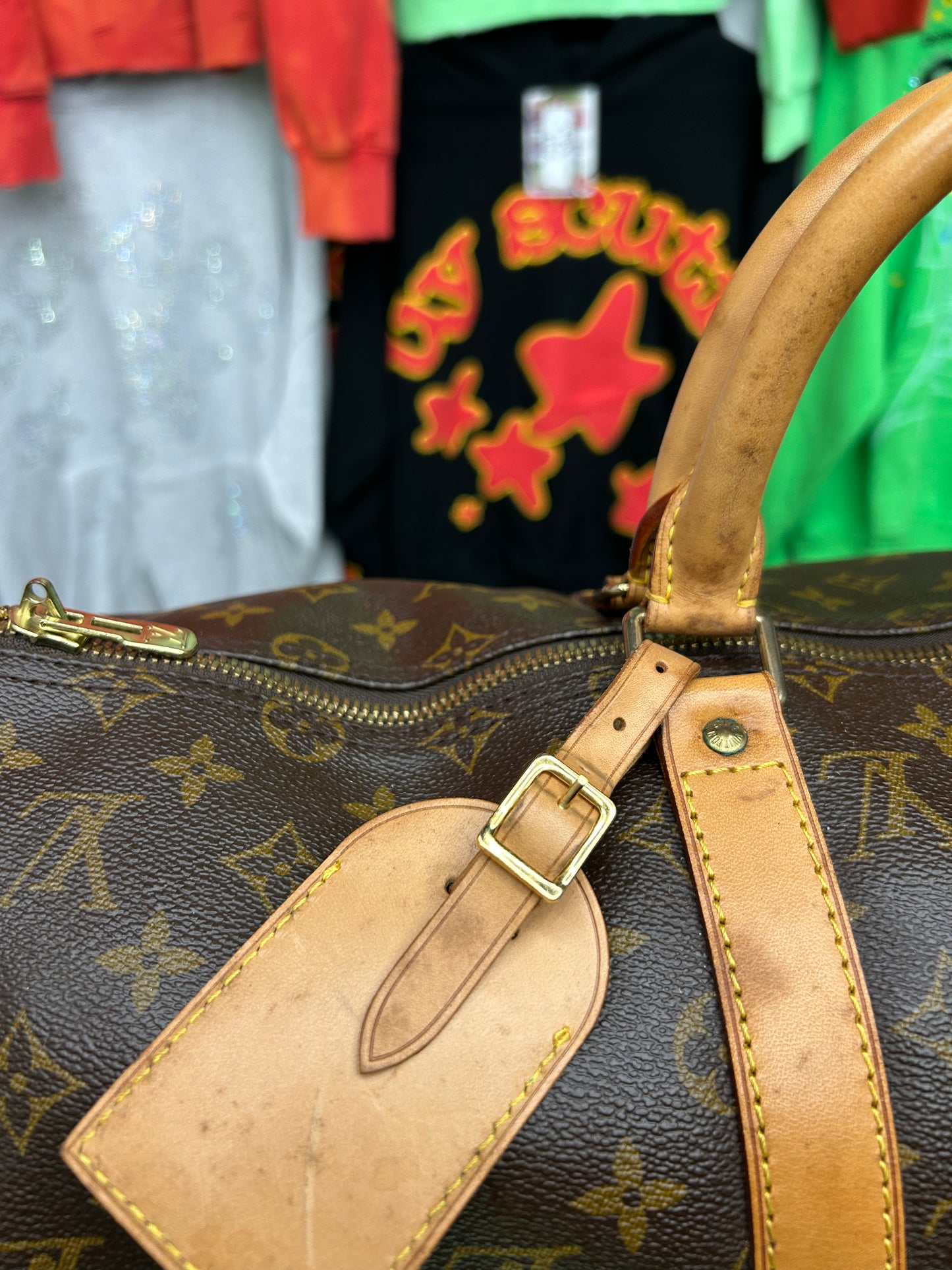 LOUIS VUITTON KEEP ALL 50 MONOGRAM DUFFLE (PRE-OWNED)