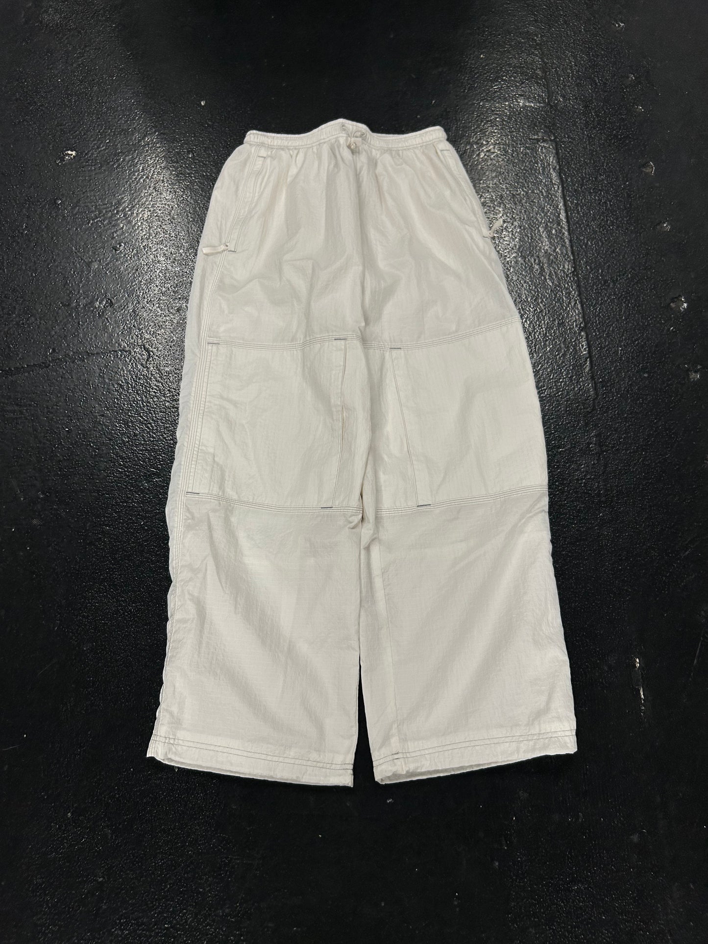 SUPREME X NIKE RIPSTOP TRACK PANTS “WHITE” (PRE-OWNED)