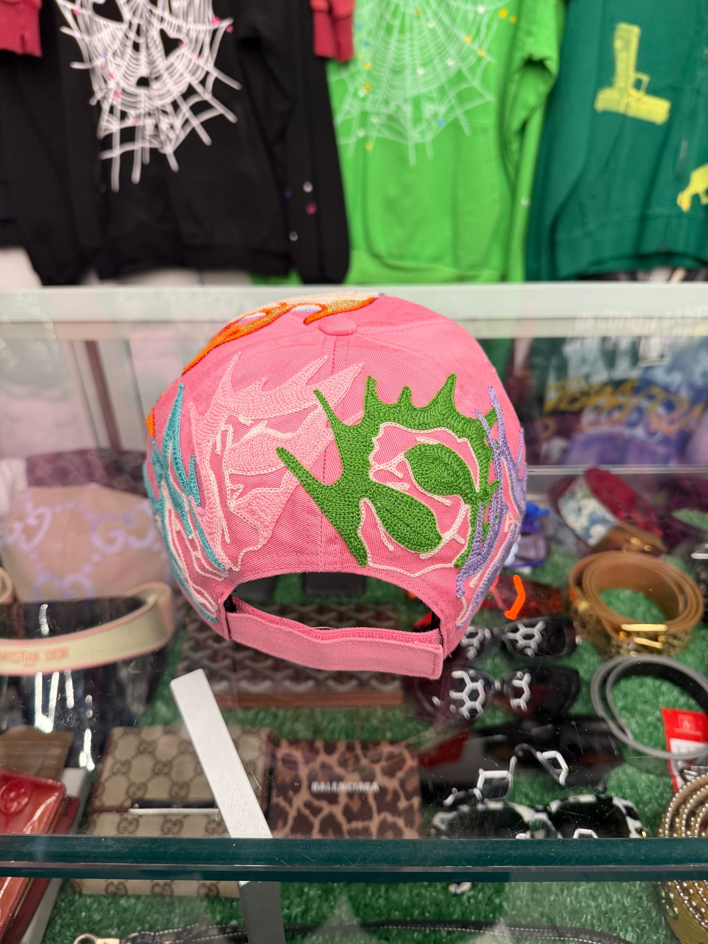 SUPREME WFST 6 PANEL PINK HAT (BRAND NEW)