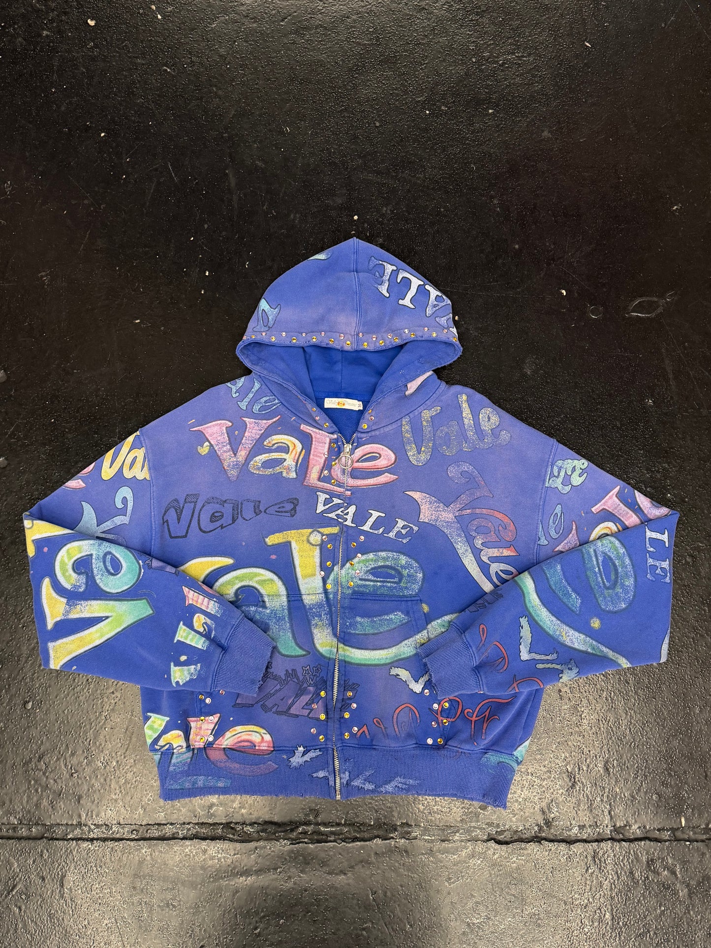 VALE FOREVER ICEBERG ZIP UP HOODIE (PRE-OWNED)