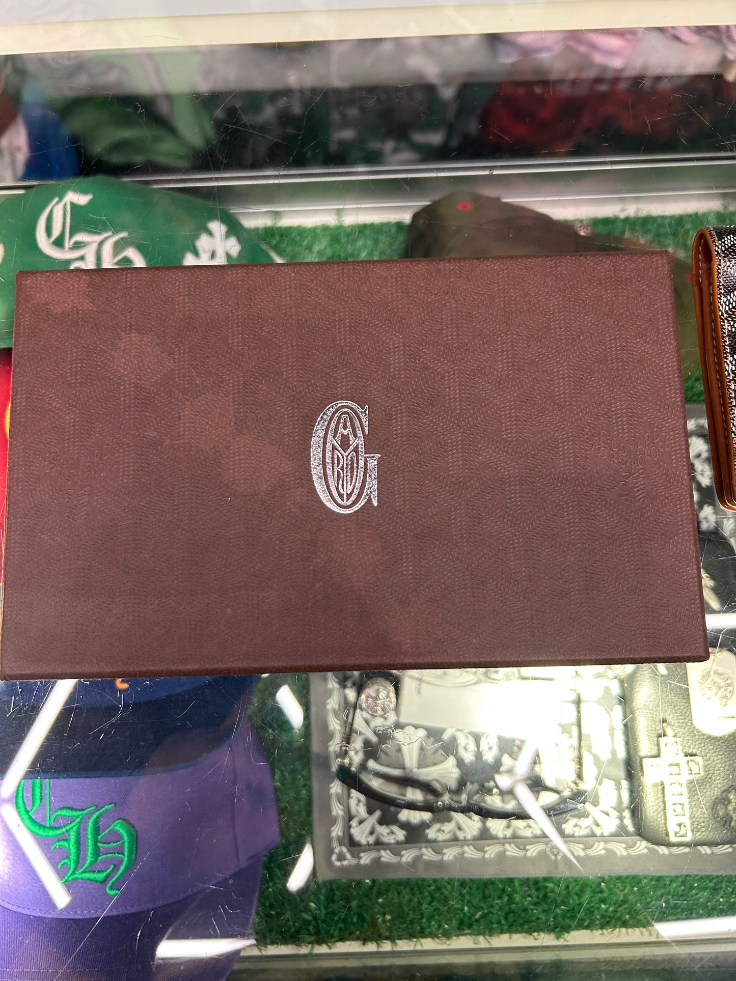 GOYARD SAINT-LAMBERT WALLET BLACK GOLD (PRE-OWNED)