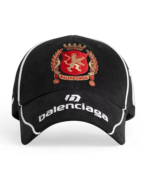 BALENCIAGA PARIS SOCCER HAT BLACK (VNDS)