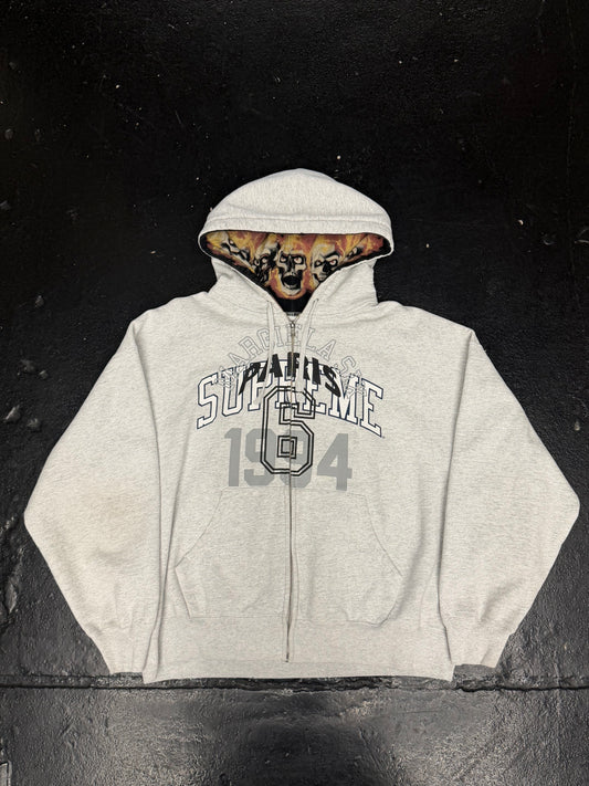 SUPREME X MAISON MARGIELA  ZIP UP HOODIE (PRE-OWNED)