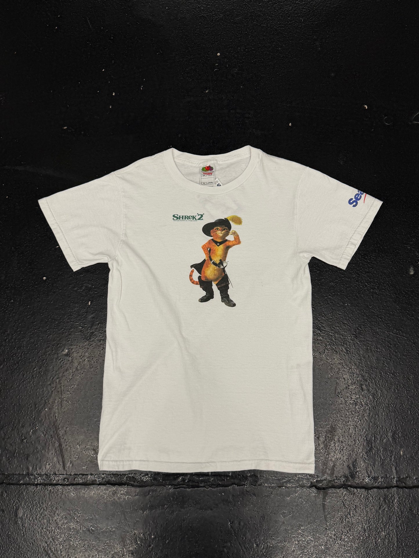 SHREK 2 PUSS AND BOOTS PROMO T-SHIRT