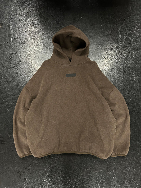 ESSENTIALS HOODIE BROWN (PRE OWNED)