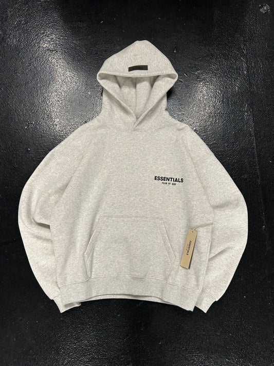 ESSENTIALS LIGHT GREY HOODIE (BRAND NEW)
