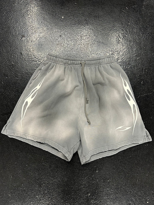 HELLSTAR SWEAT SHORTS GREY (BRAND NEW)