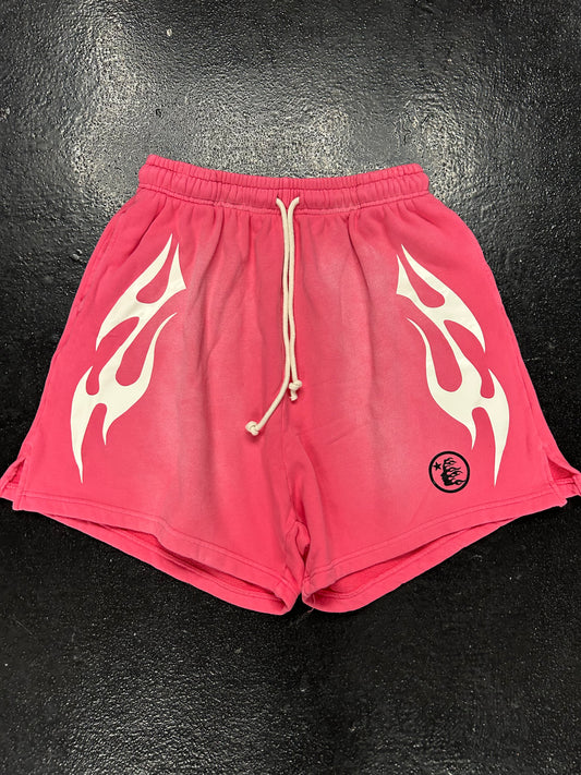 HELLSTAR SWEAT SHORTS PINK (BRAND NEW)