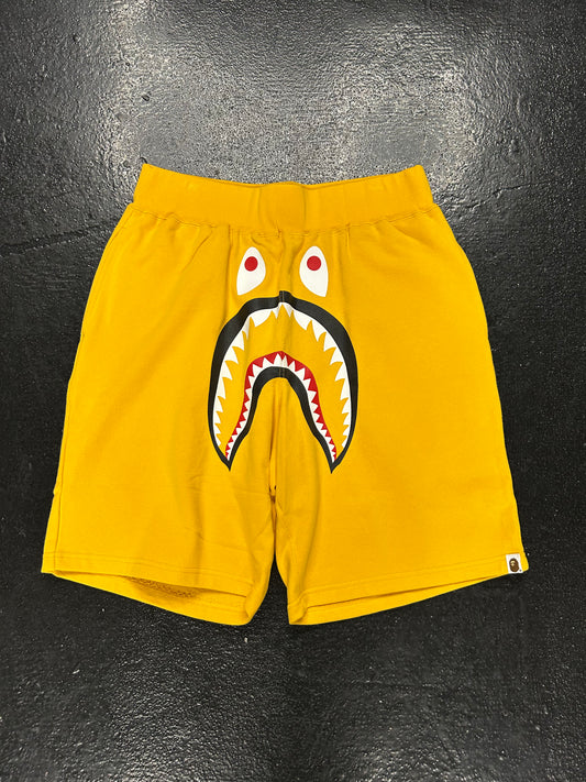 BAPE SHARK YELLOW SHORTS (BRAND NEW)