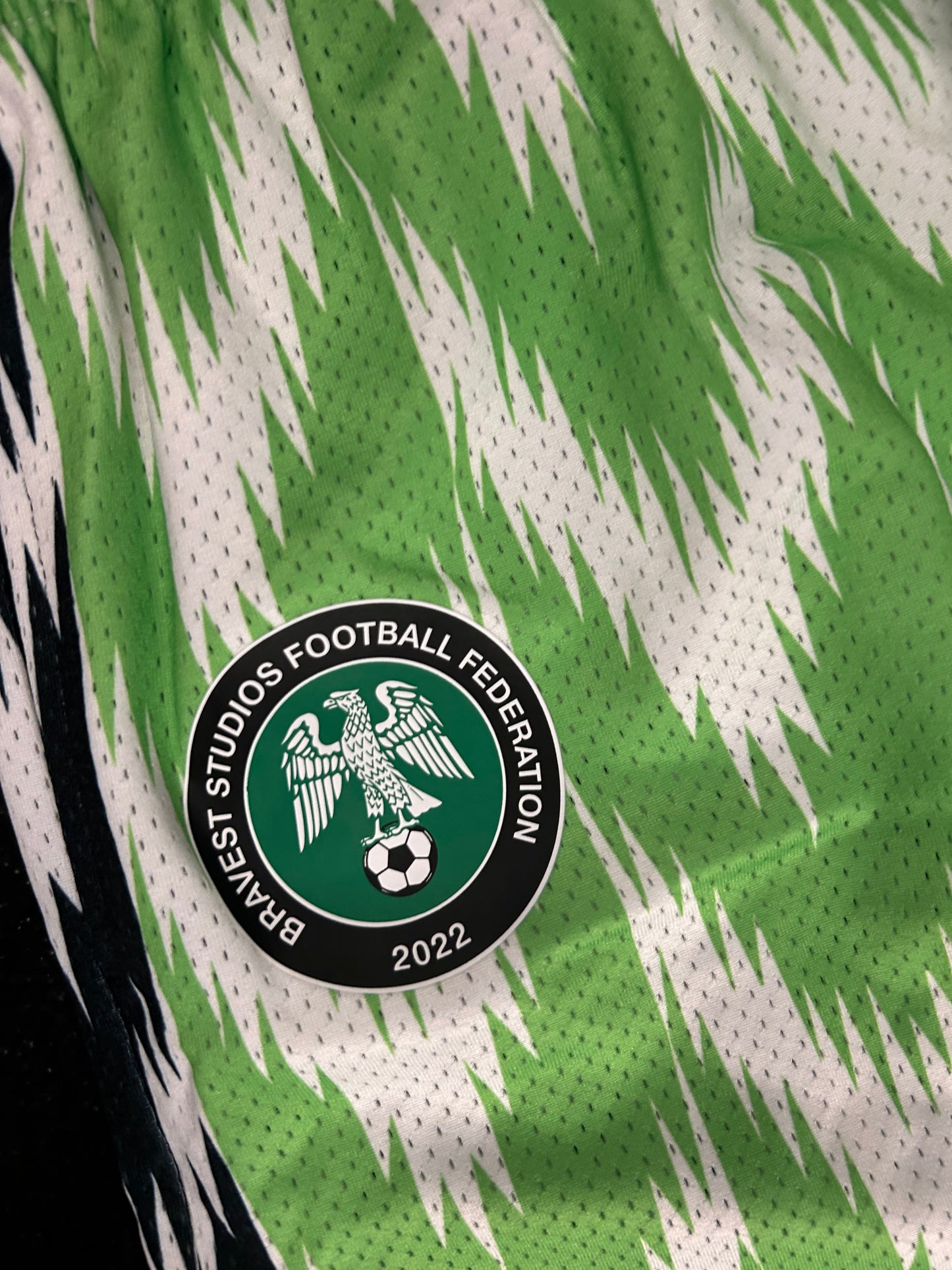 BRAVEST STUDIOS SOCCER MESH SHORTS (BRAND NEW)