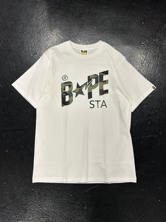BAPE STA GREEN CAMO TEE (BRAND NEW)