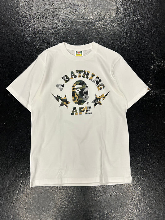 BAPE GREEN GREY CAMO TEE (BRAND NEW)