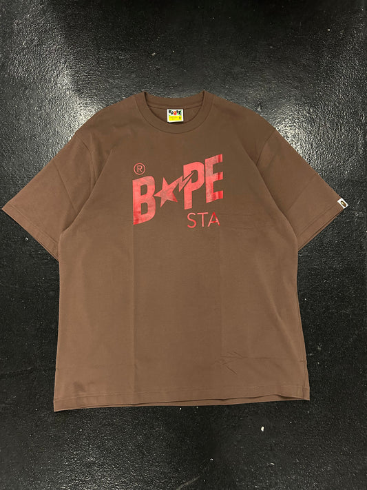 BAPE STA BROWN RED CAMO TOO (BRAND NEW)