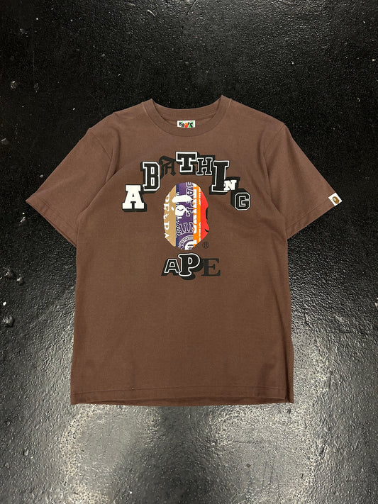 BAPE SCARF COLLEGE TEE (BRAND NEW)