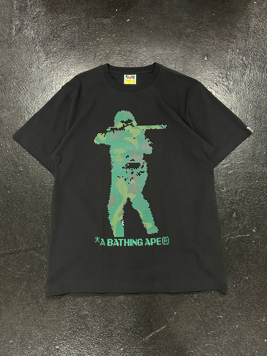 BAPE BITMAP SOLDIER TEE (BRAND NEW)
