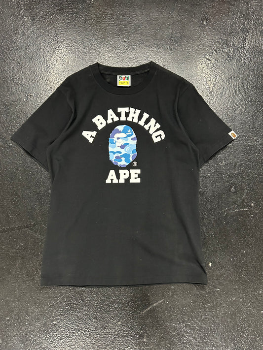 BAPE COLLEGE BLUE CAMO TEE (BRAND NEW)