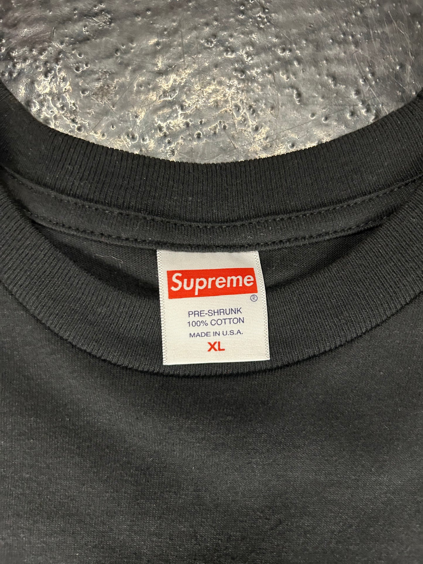 SUPREME SEKINTANI NORIHIRO BLACK TEE (PRE OWNED)