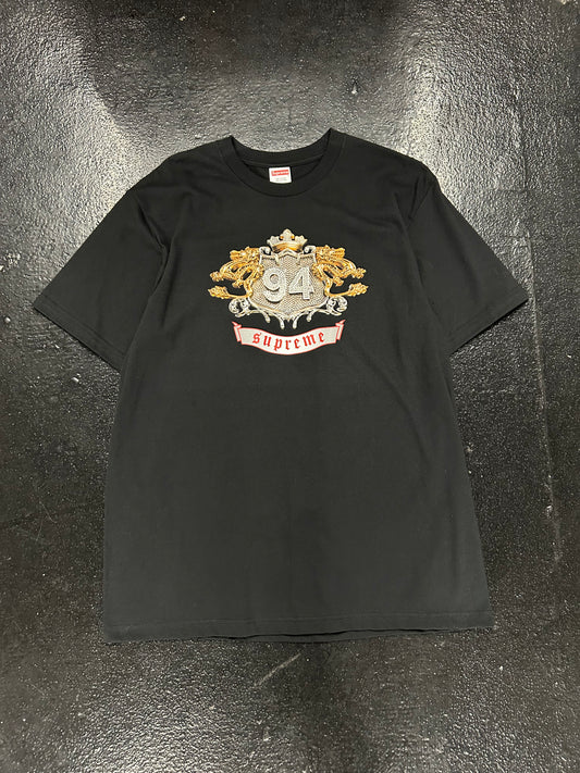 SUPREME DIAMONDS 94 BLACK TEE (PRE OWNED)