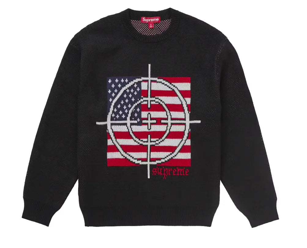 SUPREME TARGET SWEATER      (PRE-OWNED)