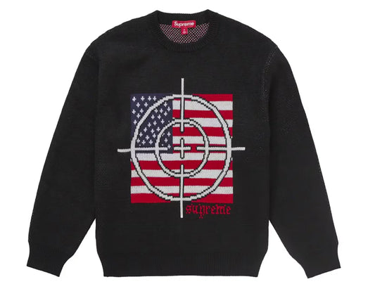SUPREME TARGET SWEATER      (PRE-OWNED)