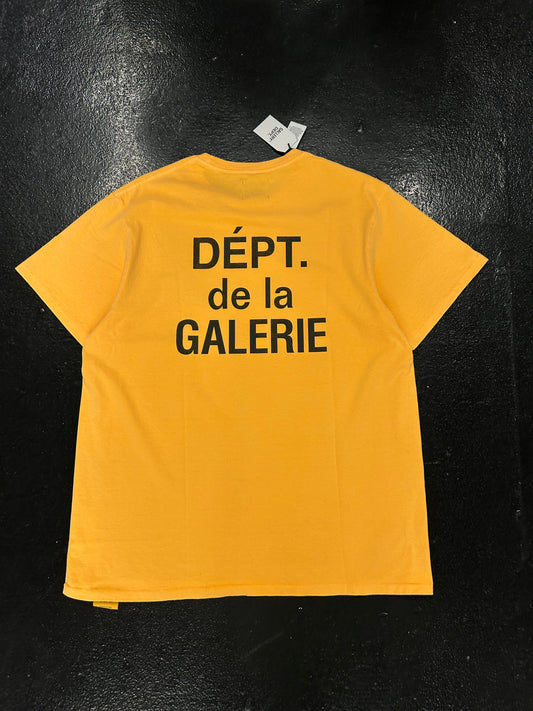 GALLERY DEPT ORANGE LOGO TEE (BRAND NEW)