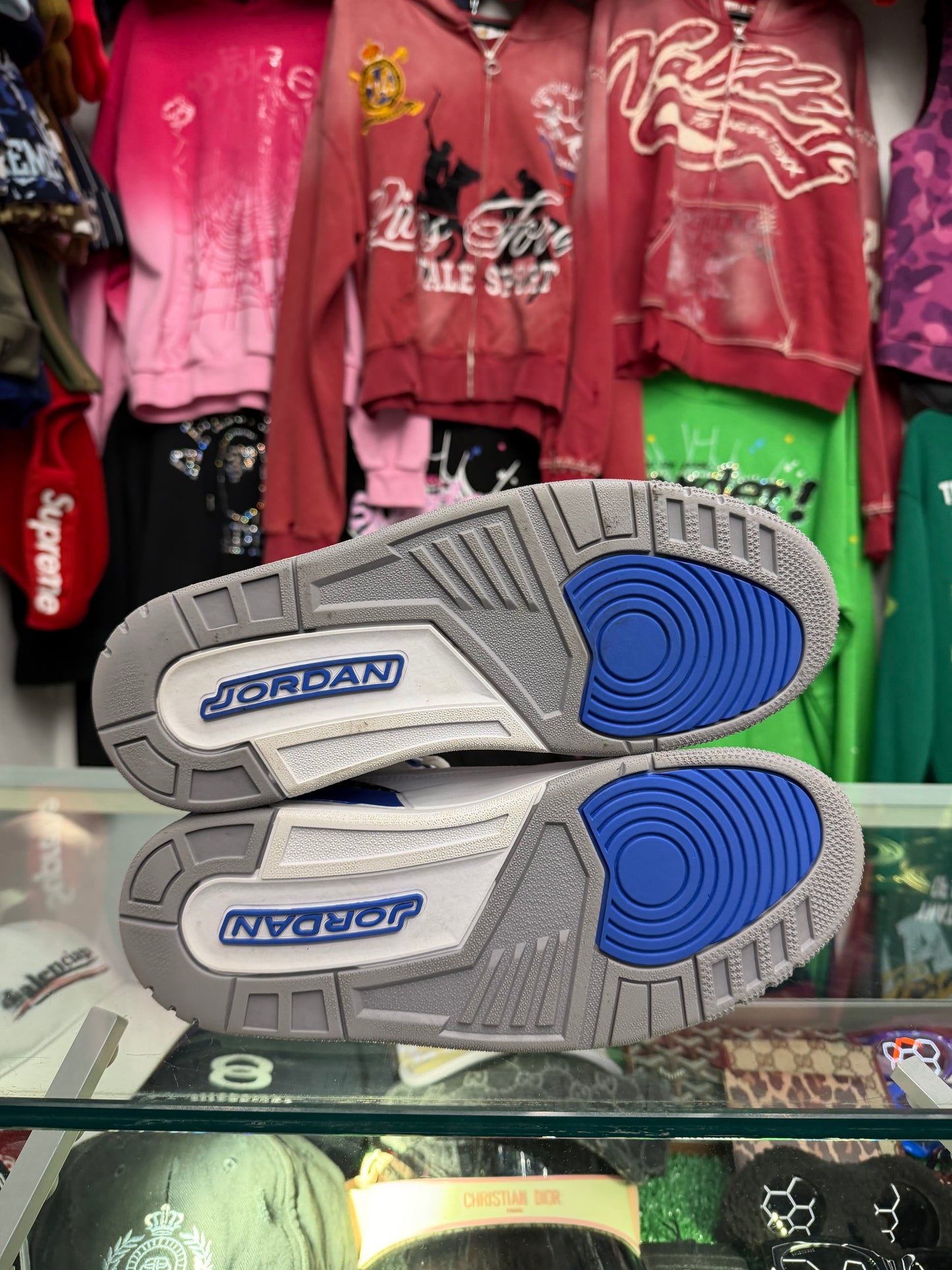 JORDAN 3 RACER BLUE (PRE-OWNED W/ BOX)