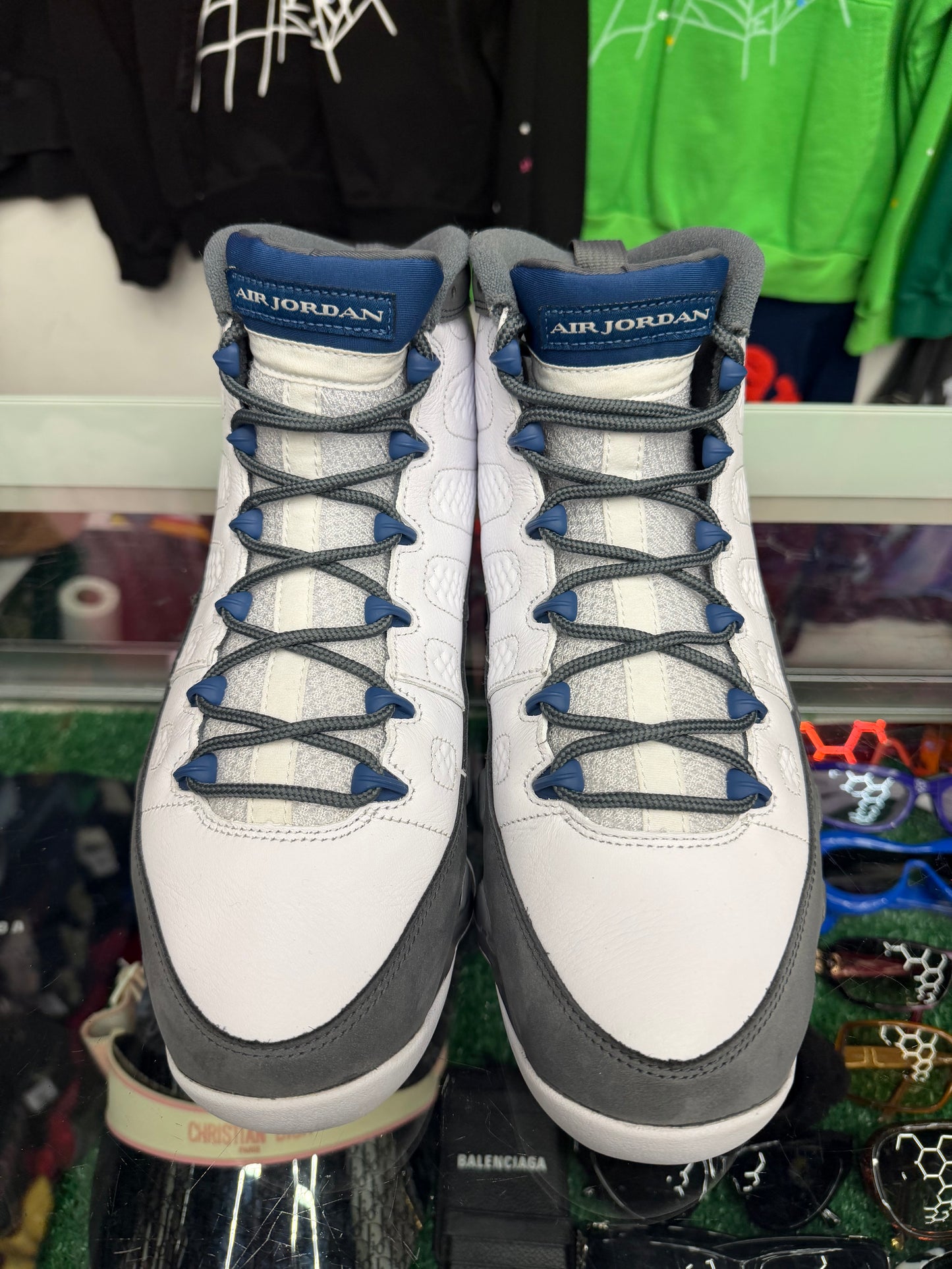 JORDAN 9 FLINT GREY (PRE-OWNED W/ BOX)