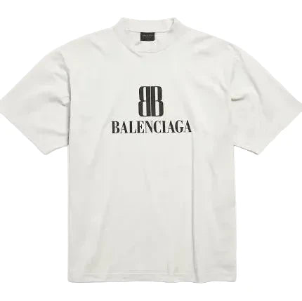 BALENCIAGA NANO BB MEDIUM FIT T-SHIRT (BRAND NEW)