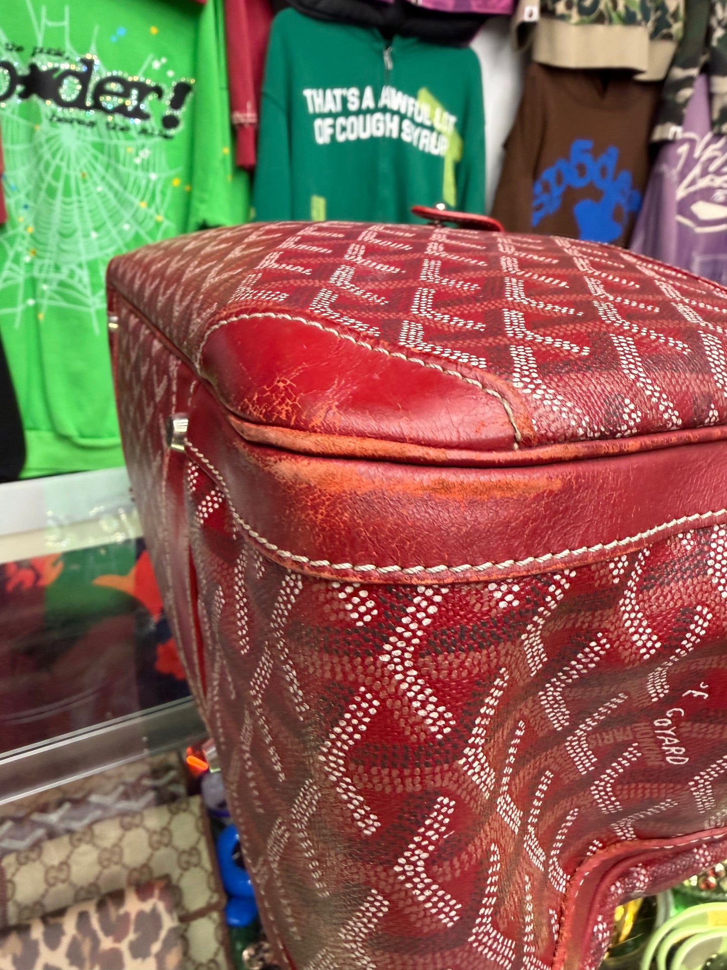 GOYARD SAINT JEANNE GM BOWLER BAG (PRE-OWNED)