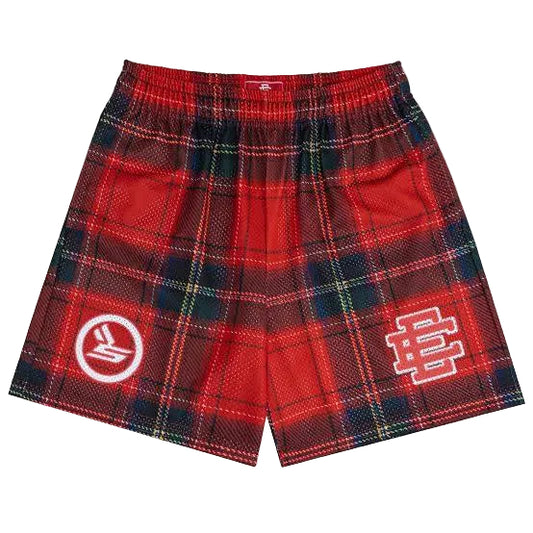 ERIC EMANUEL X SICKO RED MESH SHORTS
