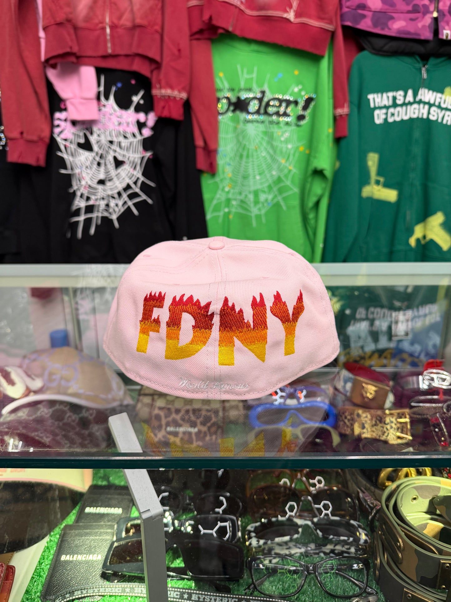 SUPREME FDNY BOX LOGO FITTED HAT (BRAND NEW)