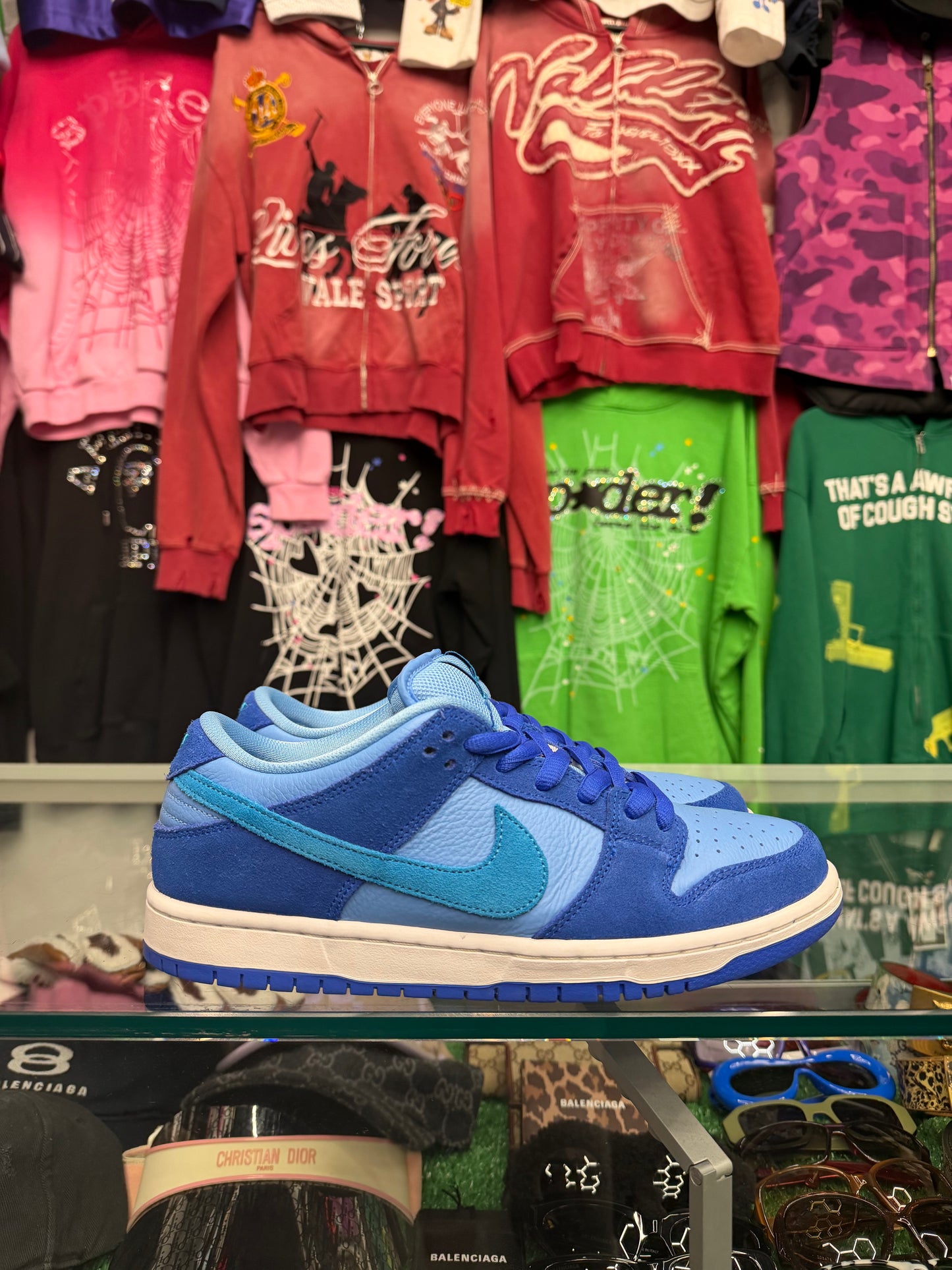 DUNK LOW BLUE RASPBERRY (PRE-OWNED W/ BOX)