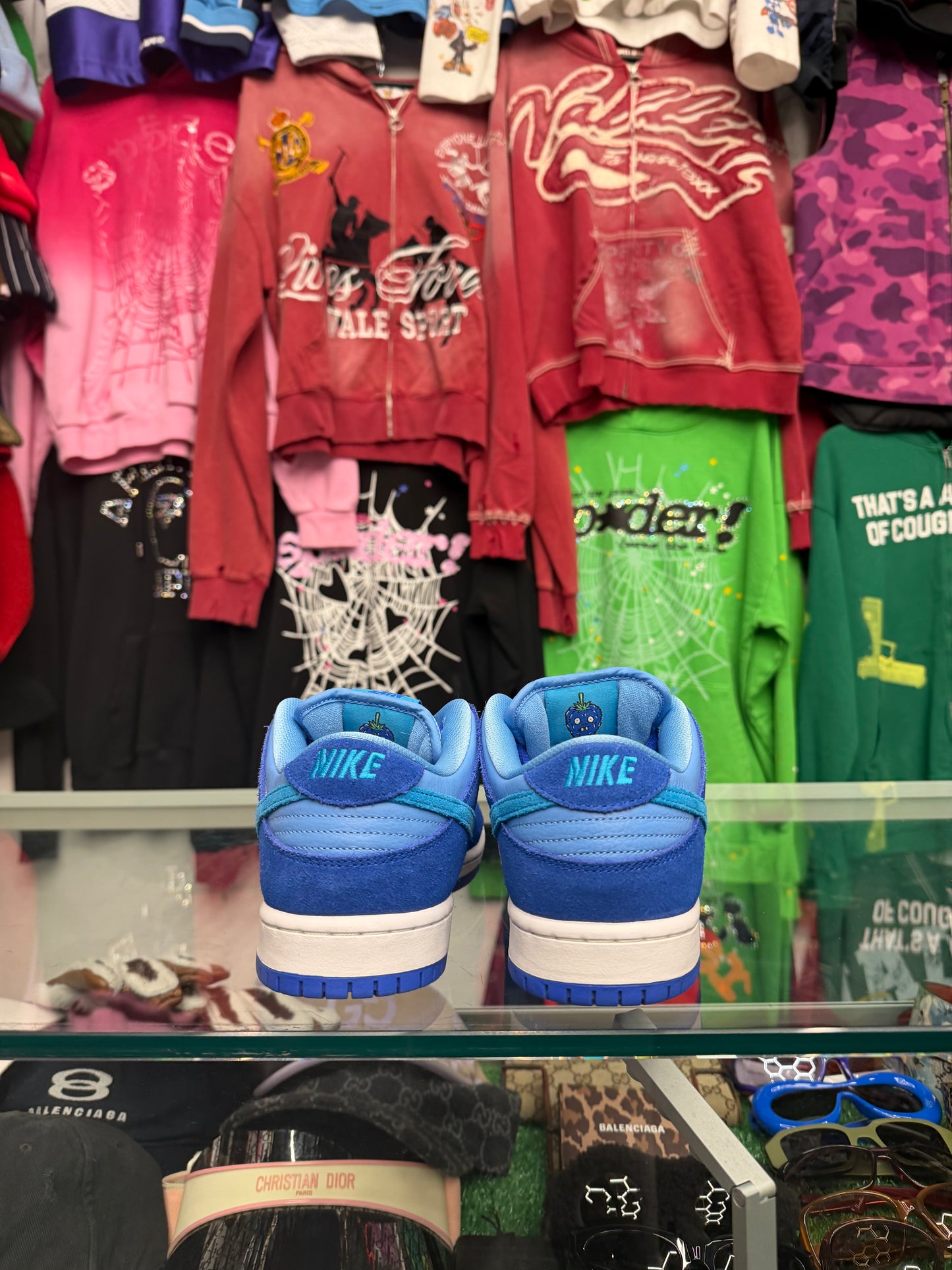 DUNK LOW BLUE RASPBERRY (PRE-OWNED W/ BOX)