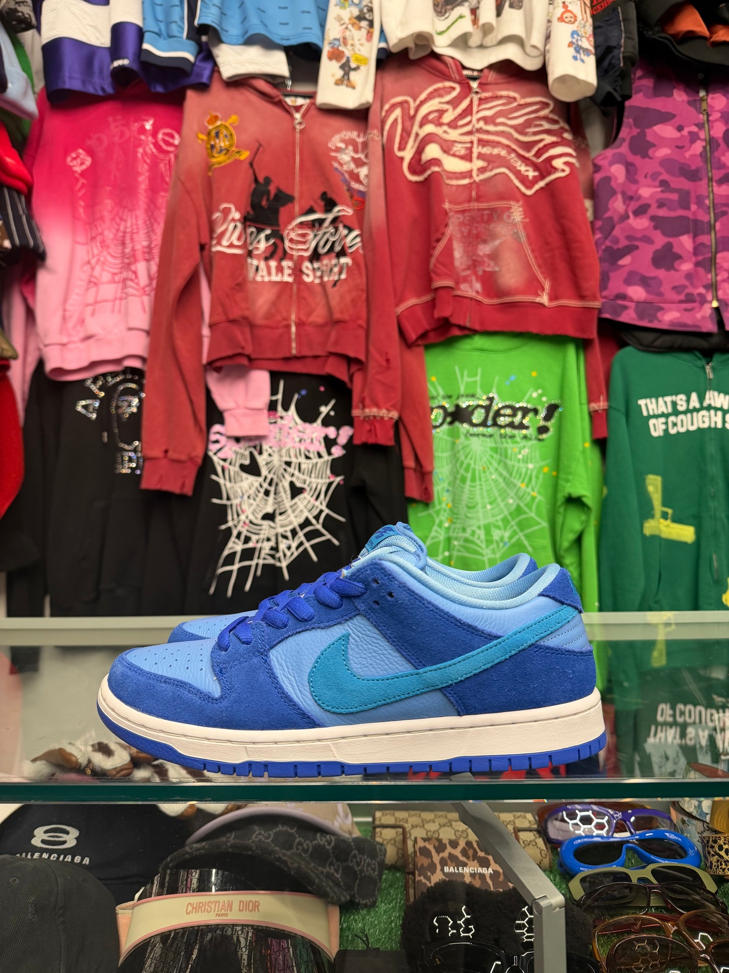 DUNK LOW BLUE RASPBERRY (PRE-OWNED W/ BOX)