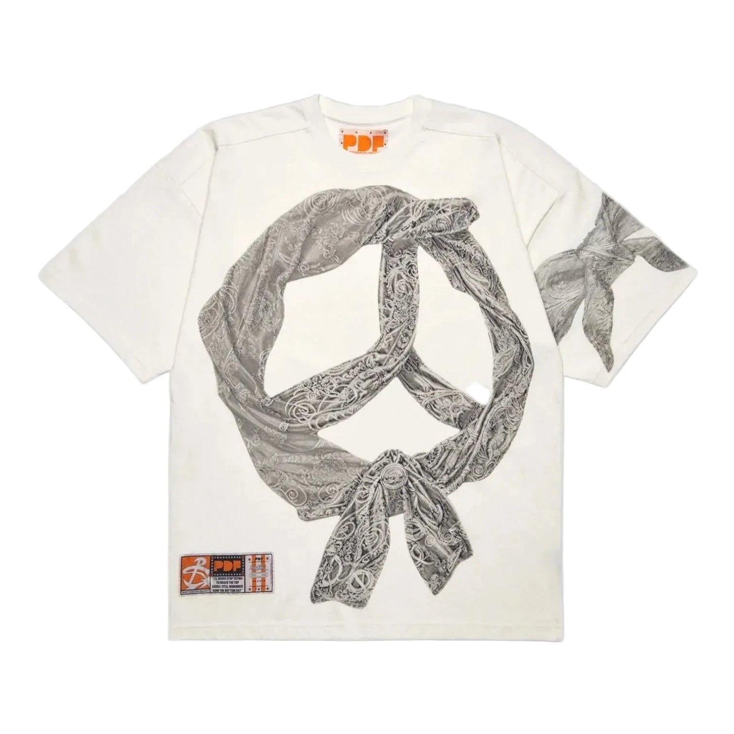 PDF THE BOY FLAKE WHITE T-SHIRT (BRAND NEW)