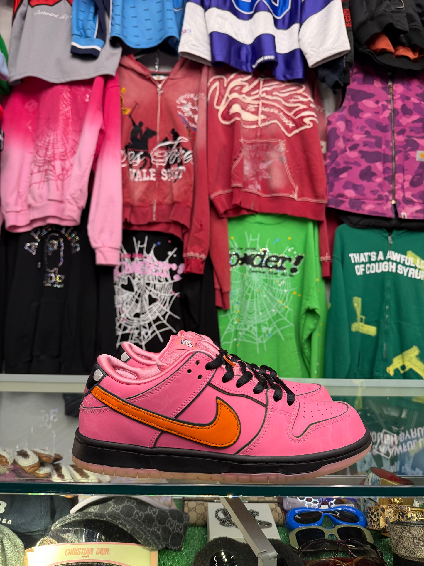 DUNK SB LOW POWER PUFFS BLOSSOM (PRE-OWNED W/ BOX)