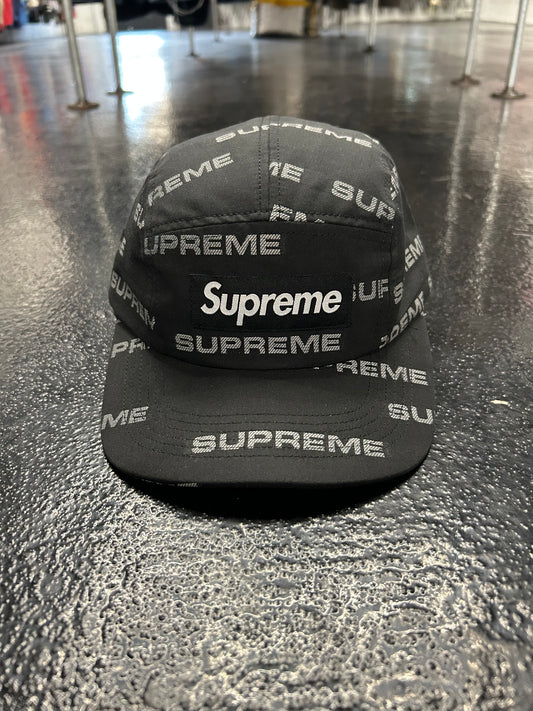 SUPREME BLACK REFLECTIVE CAP (BRAND NEW)