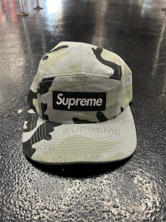 SUPREME CAMO REFLECTIVE CAP (PRE OWNED)