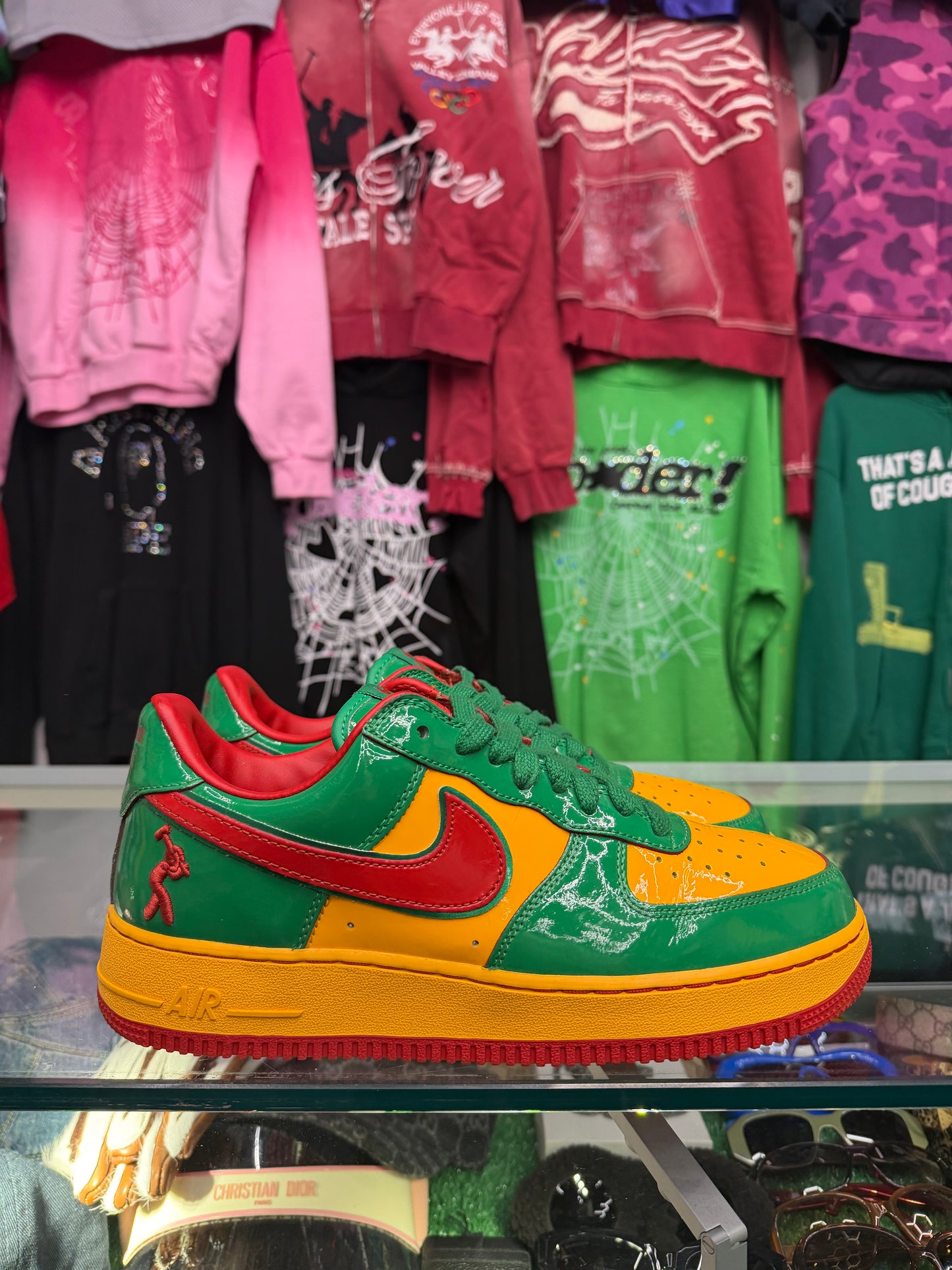 AIR FORCE 1 LIL YACHTY CONCRETE BOYS (PRE-OWNED W/ BOX)