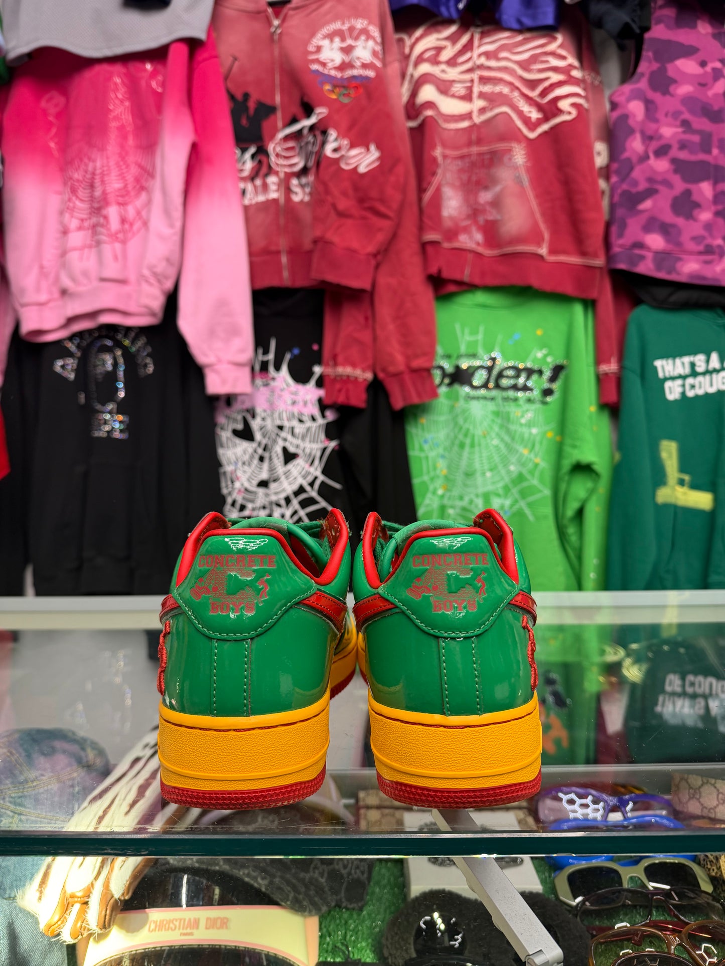 AIR FORCE 1 LIL YACHTY CONCRETE BOYS (PRE-OWNED W/ BOX)