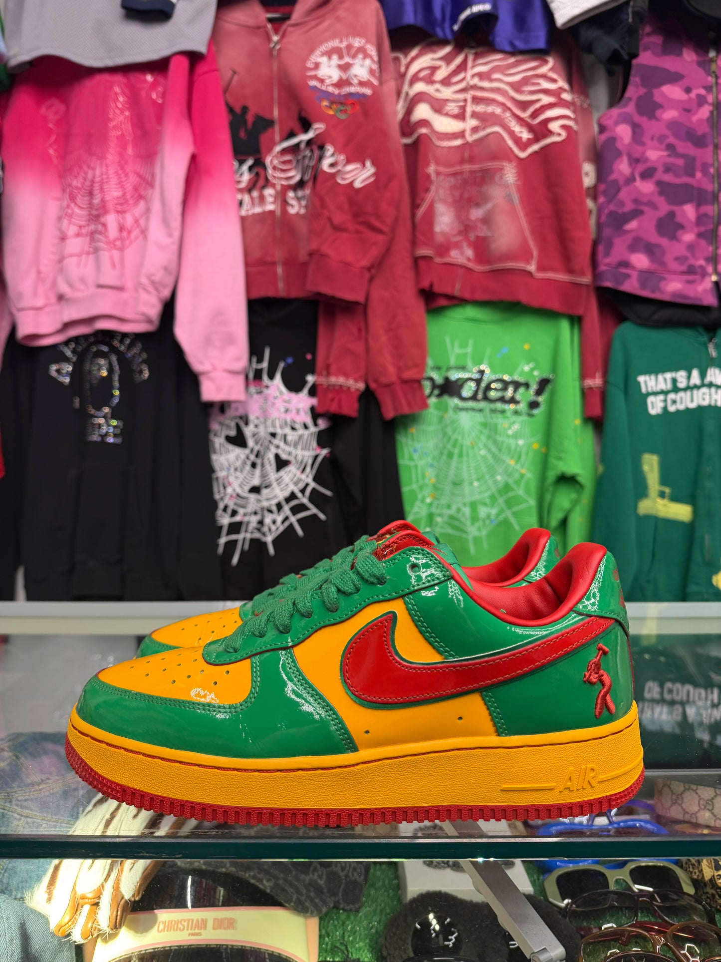 AIR FORCE 1 LIL YACHTY CONCRETE BOYS (PRE-OWNED W/ BOX)