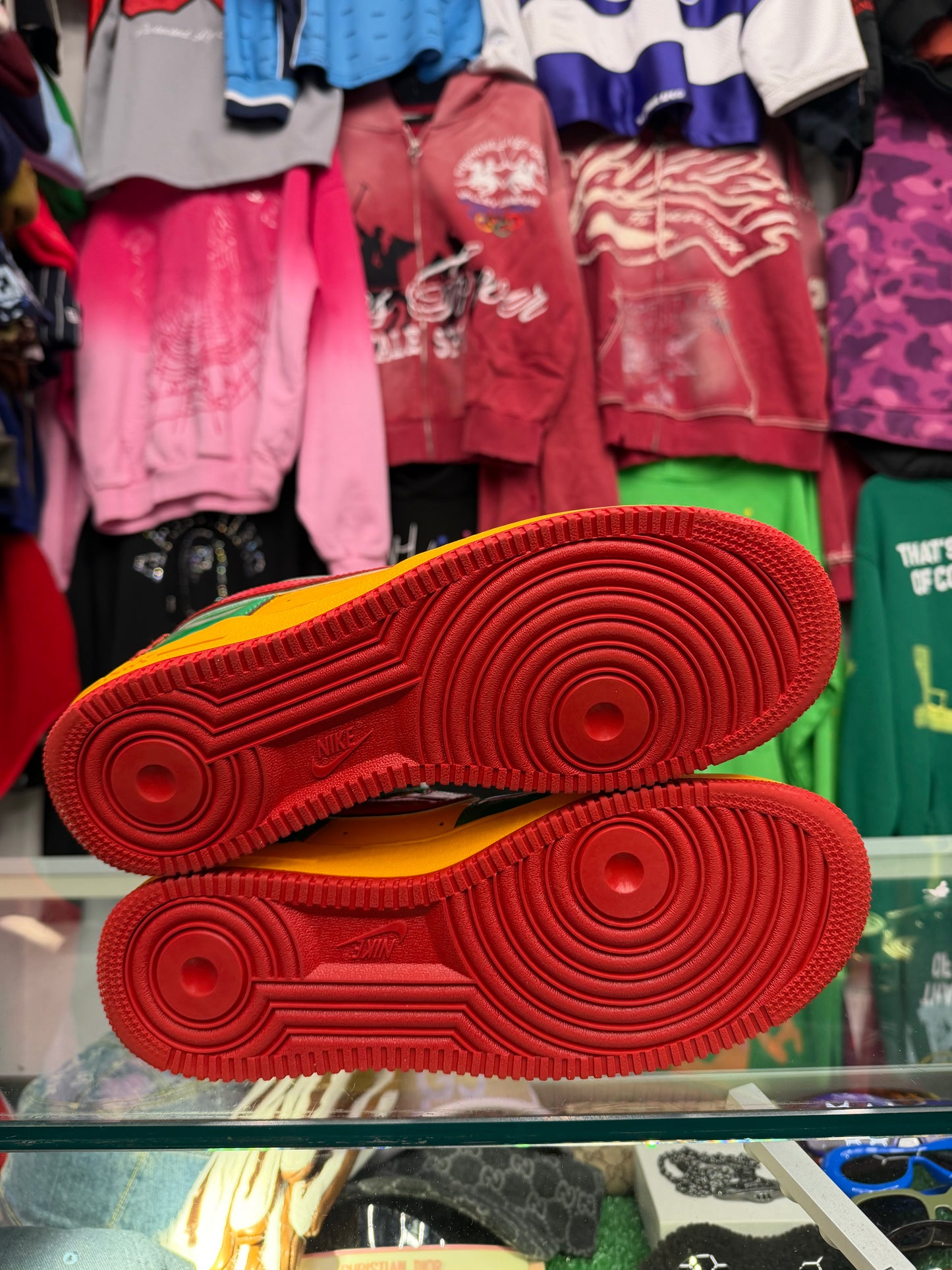 AIR FORCE 1 LIL YACHTY CONCRETE BOYS (PRE-OWNED W/ BOX)