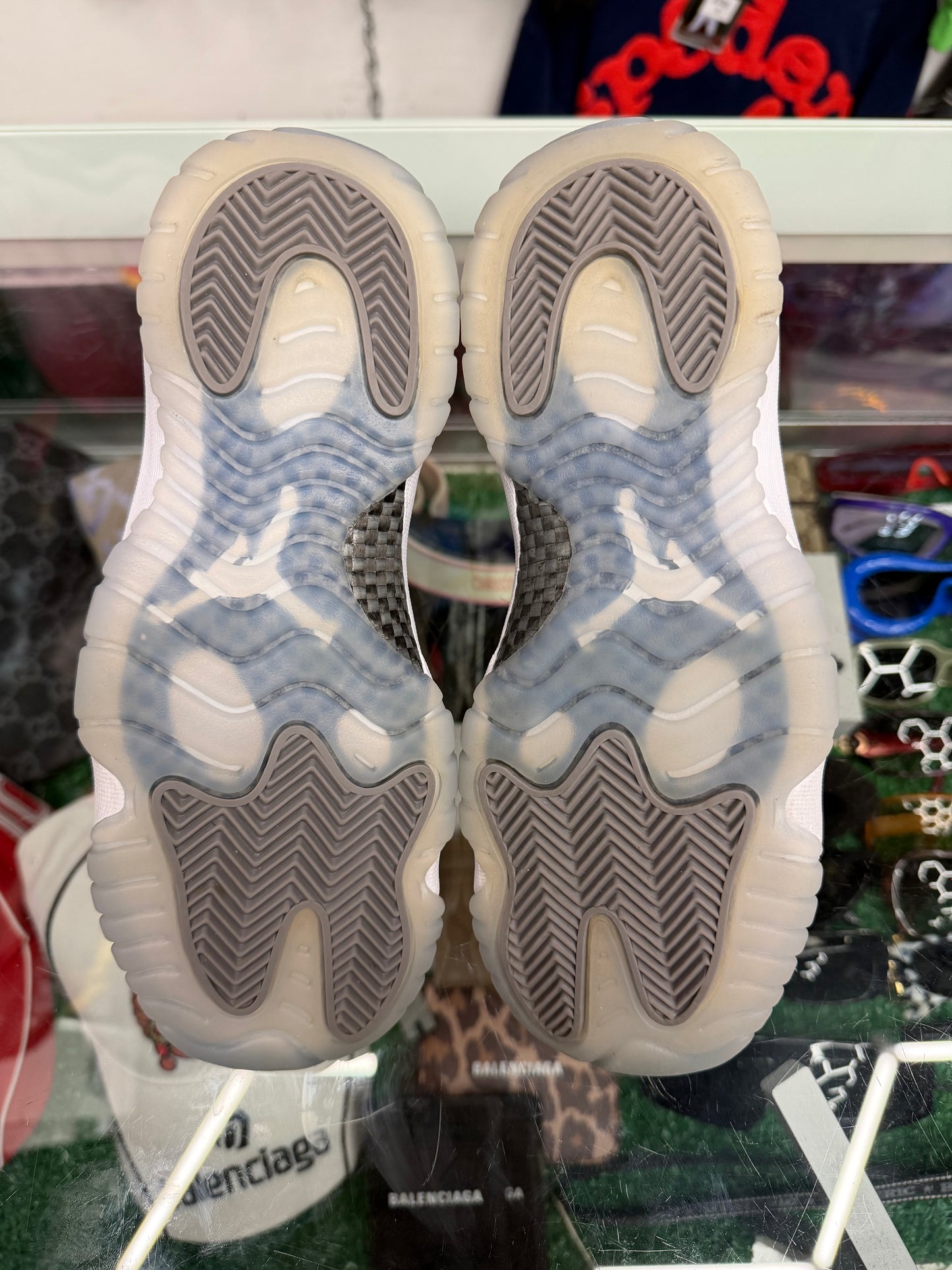 JORDAN 11 COOL GREY (PRE-OWNED W/ BOX)