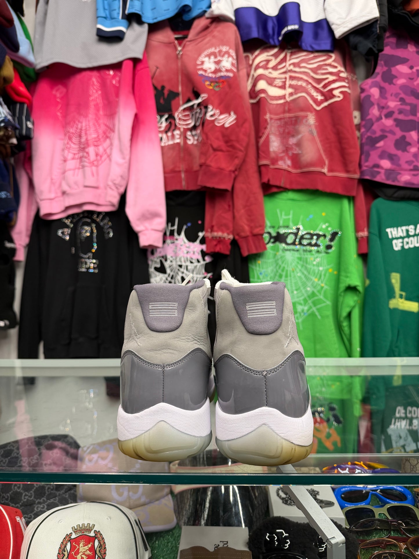 JORDAN 11 COOL GREY (PRE-OWNED W/ BOX)