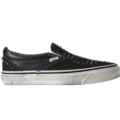 VANS PREMIUM CLASSIC SLIP ON PEARLIZED PACK - BLACKOUT (BRAND NEW)
