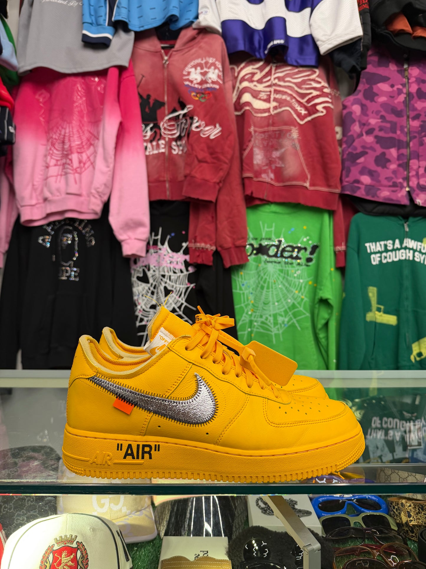 AIR FORCE 1 OFF WHITE ICA (PRE-OWNED W/ BOX)