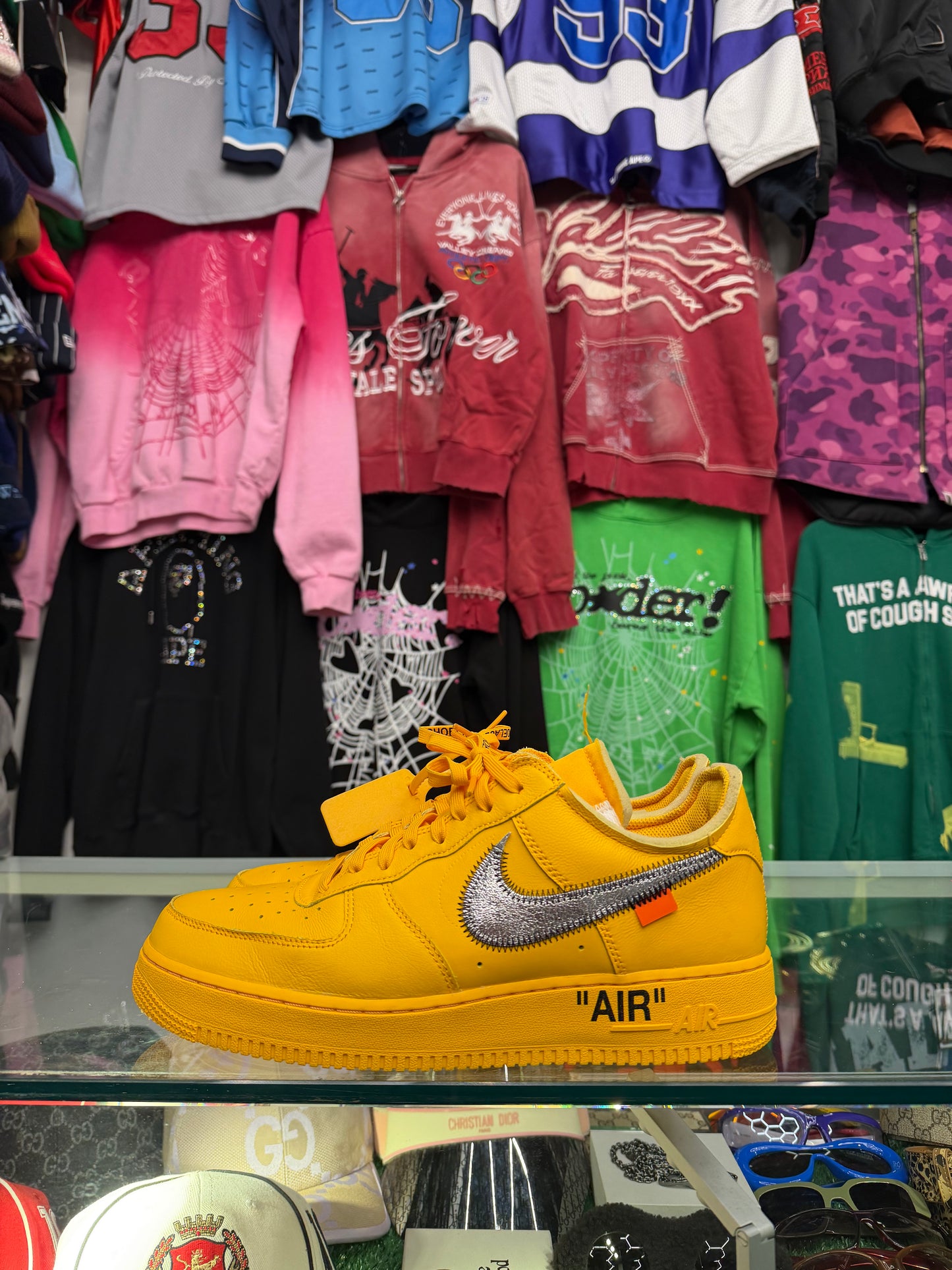 AIR FORCE 1 OFF WHITE ICA (PRE-OWNED W/ BOX)