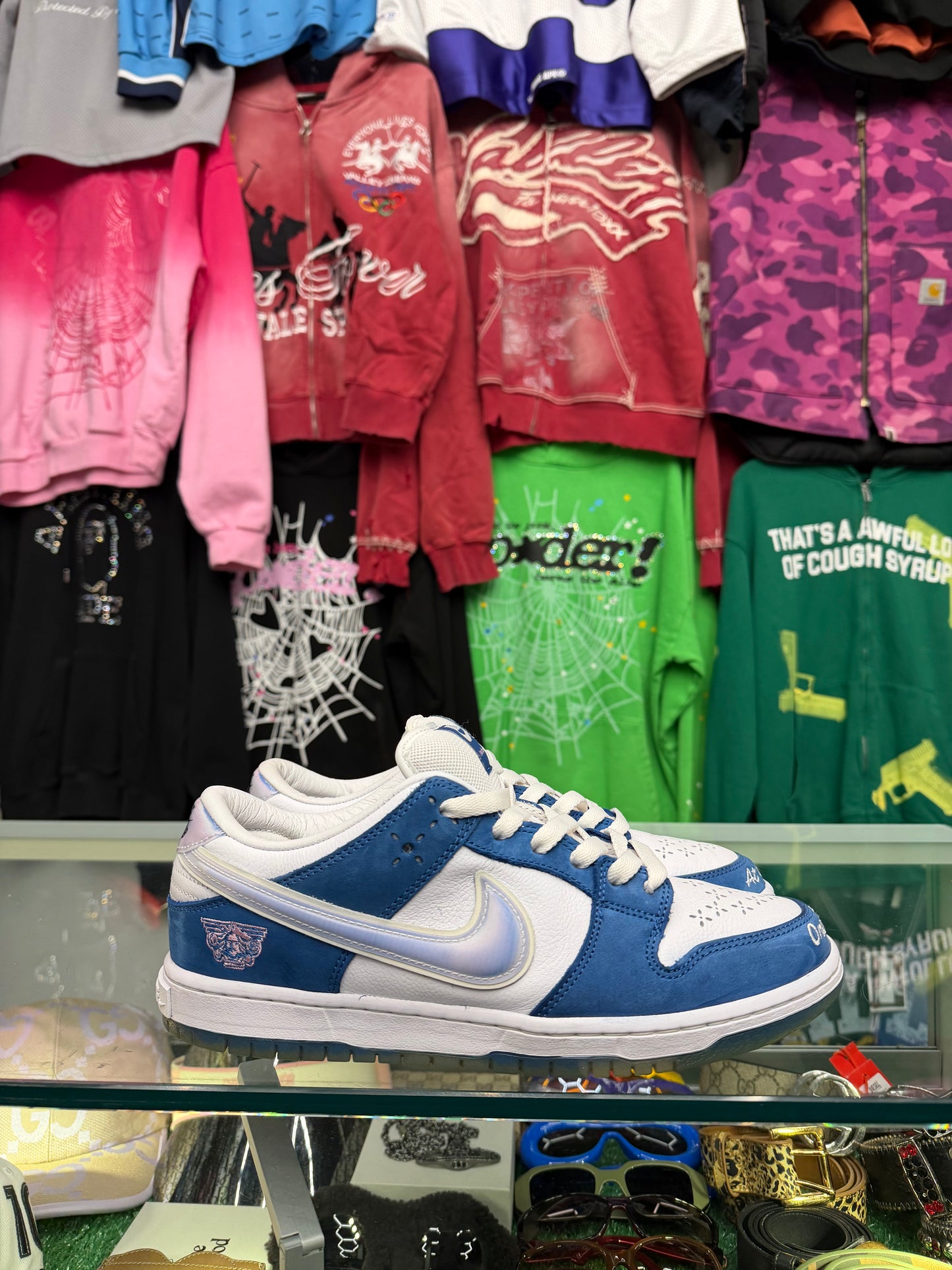 NIKE SB DUNK LOW BORN AND RAISED (PRE-OWNED W/ BOX)
