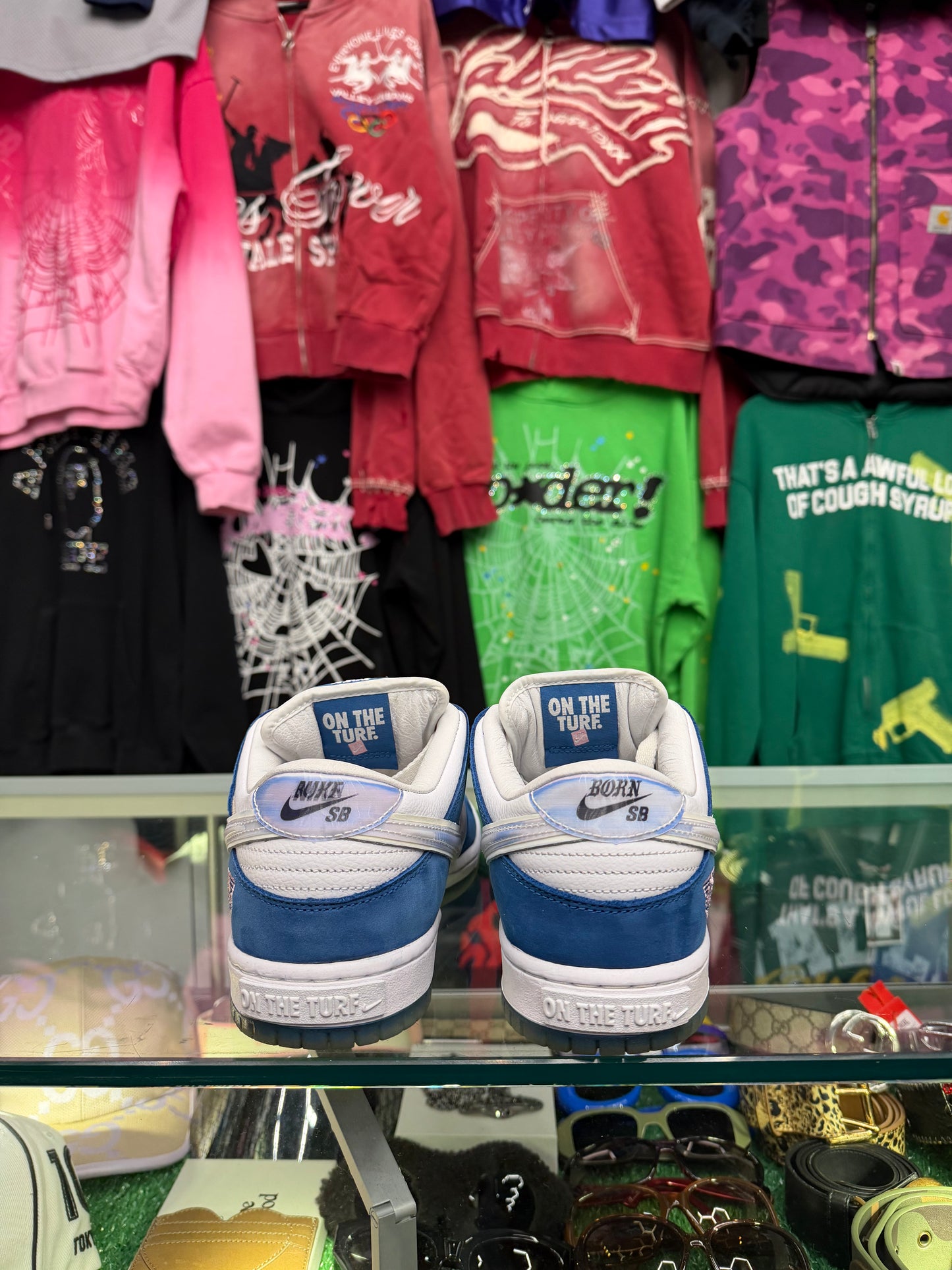 NIKE SB DUNK LOW BORN AND RAISED (PRE-OWNED W/ BOX)